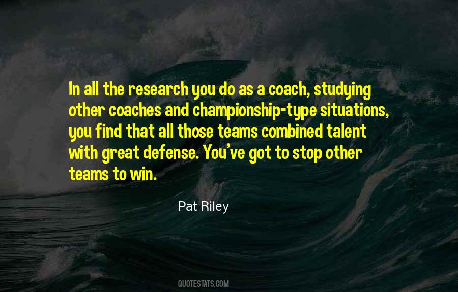 Pat Riley Quotes #800033