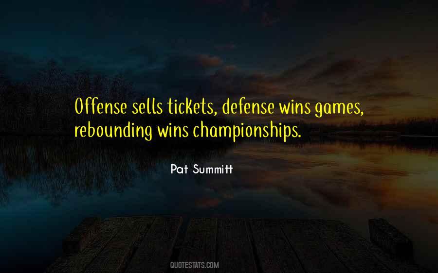 Pat Summitt Quotes #123132