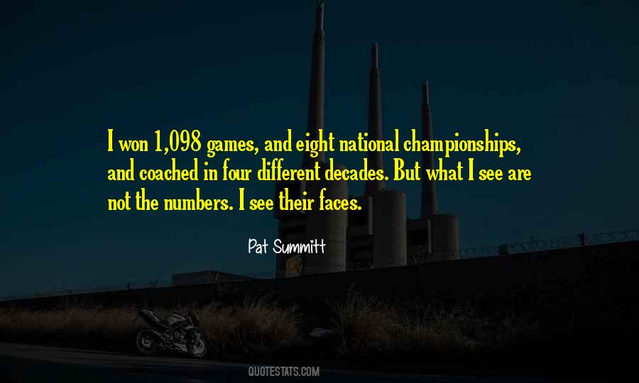 Pat Summitt Quotes #350048