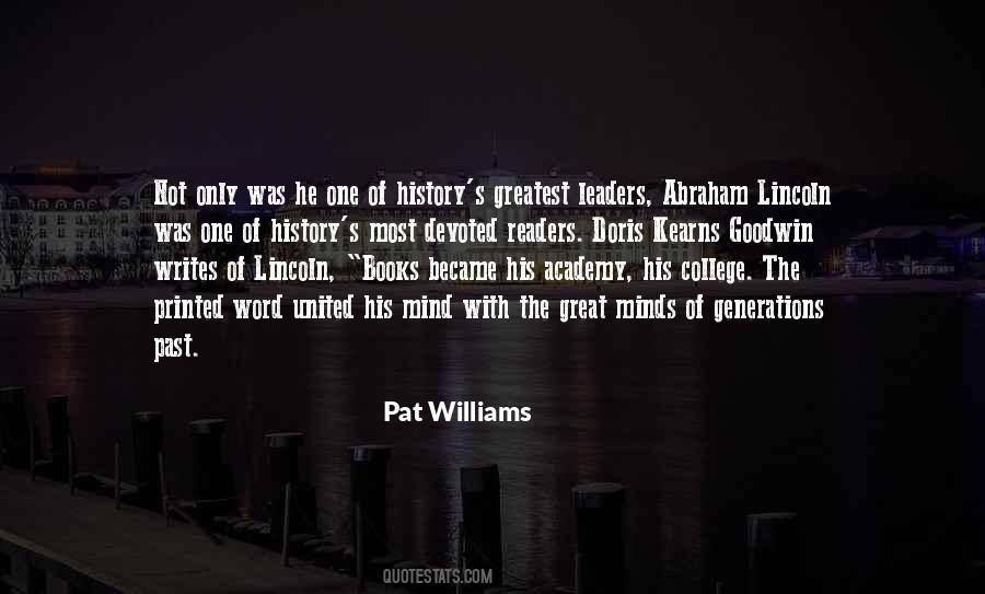 Pat Williams Quotes #1741860