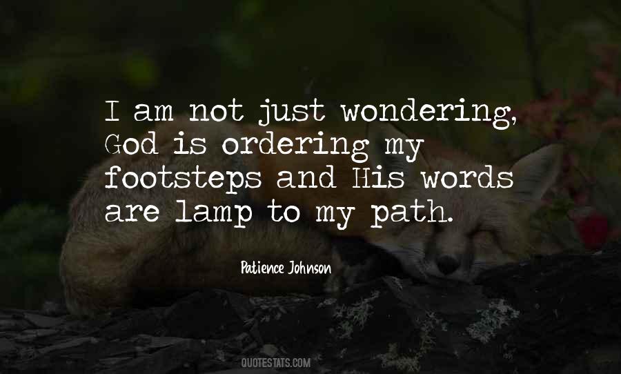 Patience Johnson Quotes #1762075