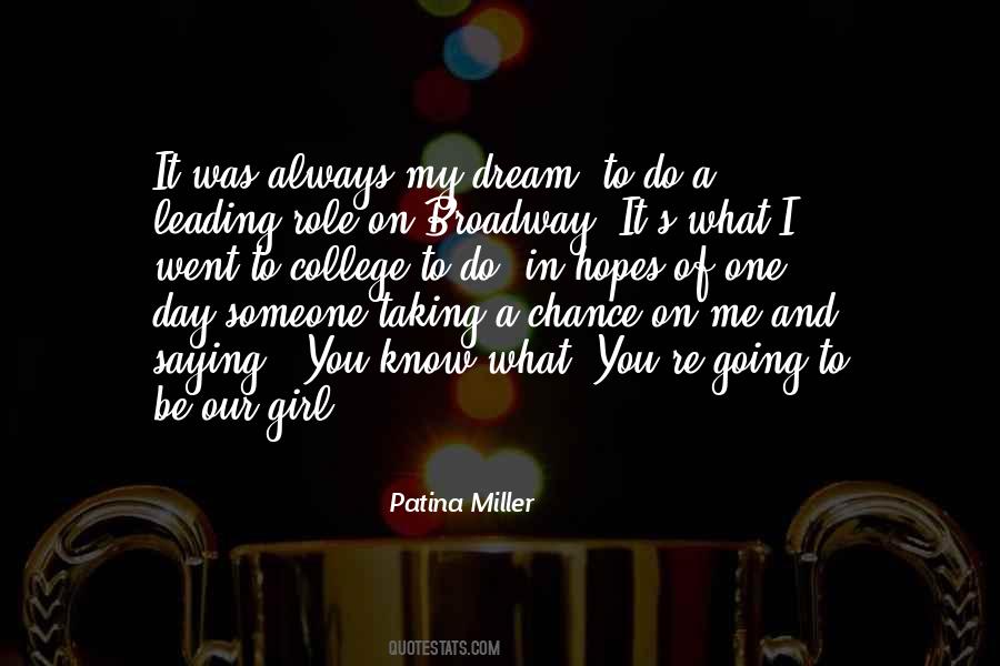 Patina Miller Quotes #1175988