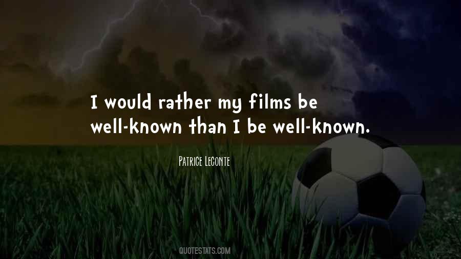 Patrice Leconte Quotes #1374689