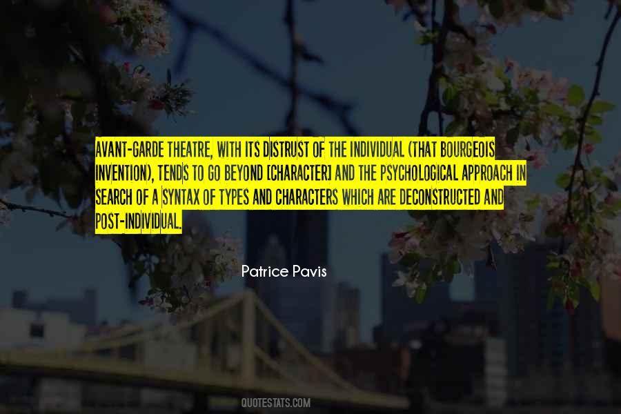 Patrice Pavis Quotes #719770