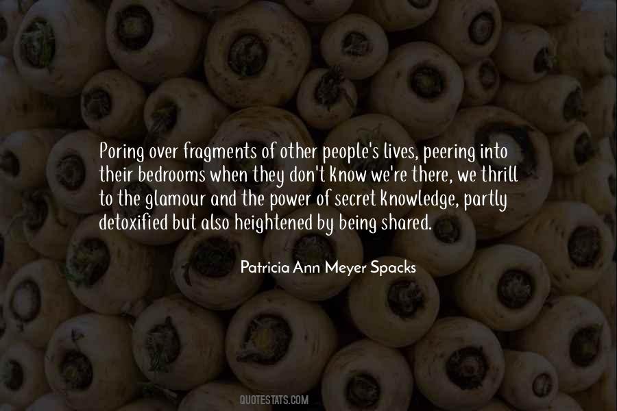 Patricia Ann Meyer Spacks Quotes #1713726