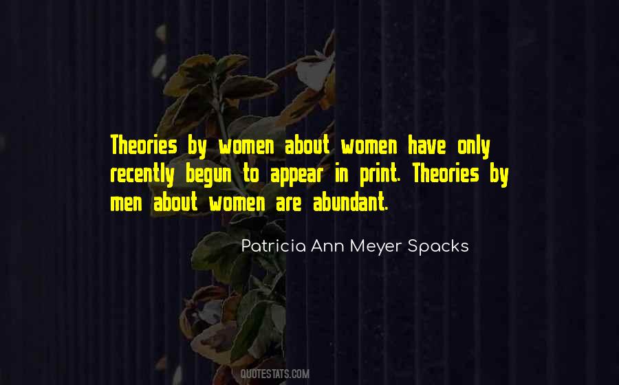 Patricia Ann Meyer Spacks Quotes #734255