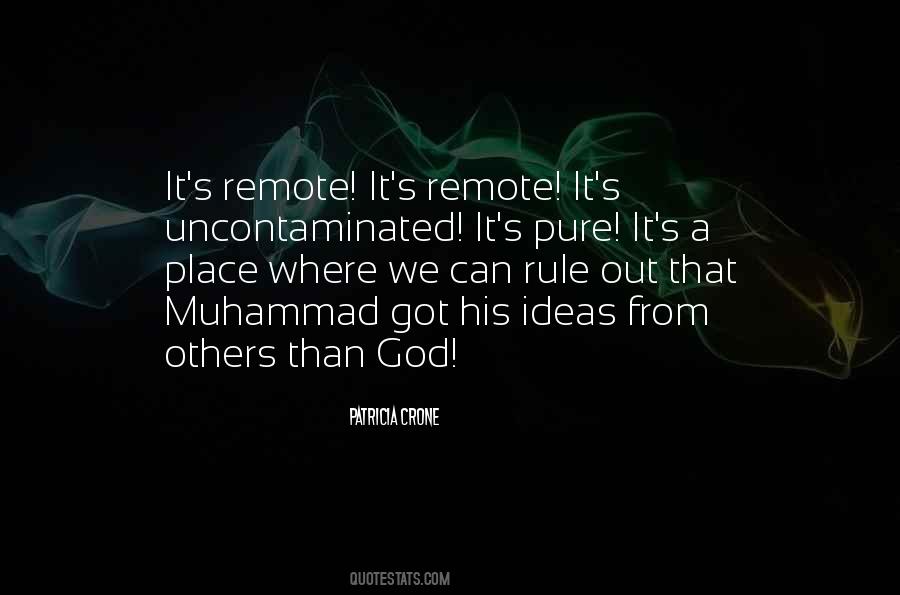 Patricia Crone Quotes #1855290