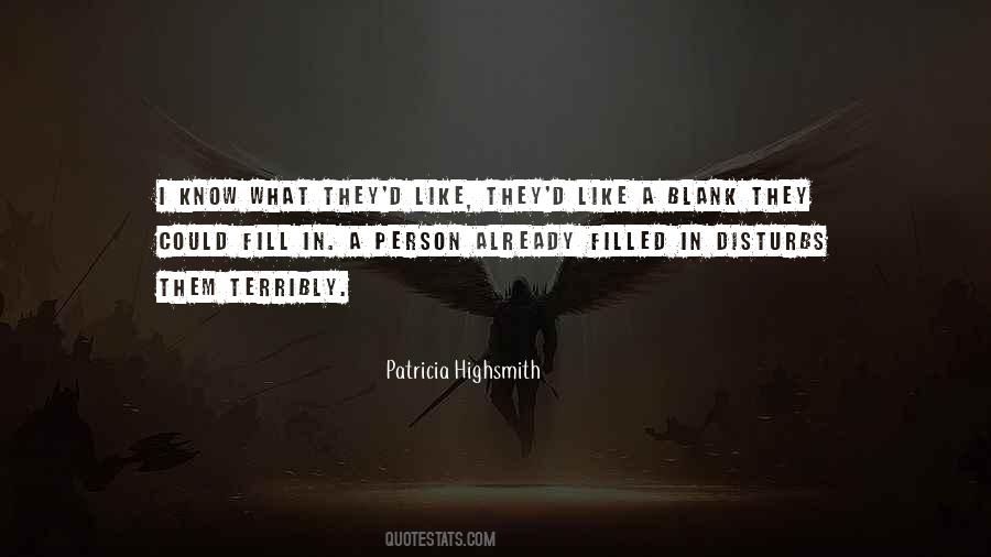 Patricia Highsmith Quotes #1753347