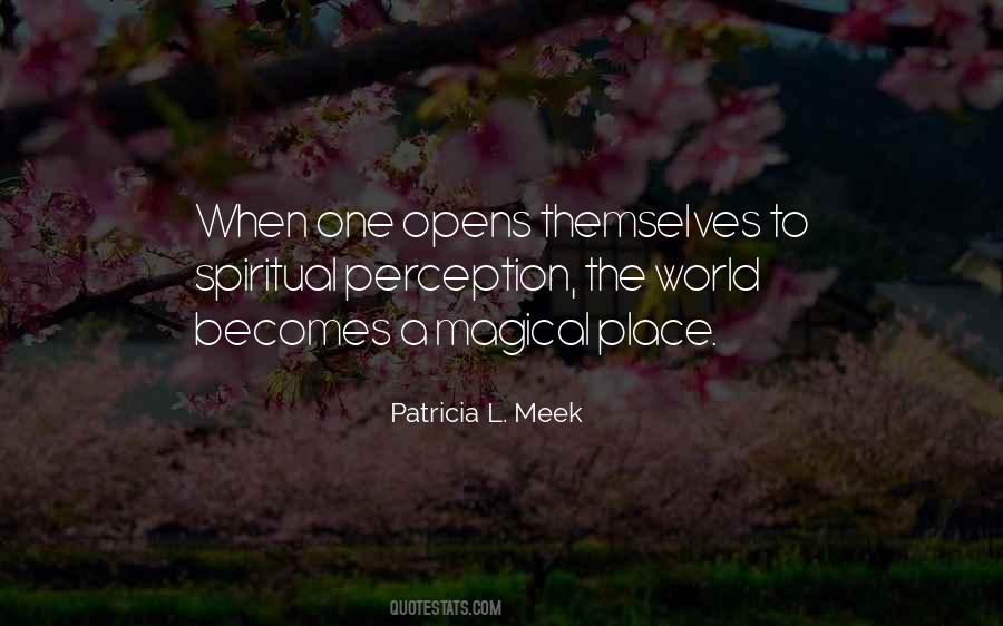 Patricia L. Meek Quotes #896918