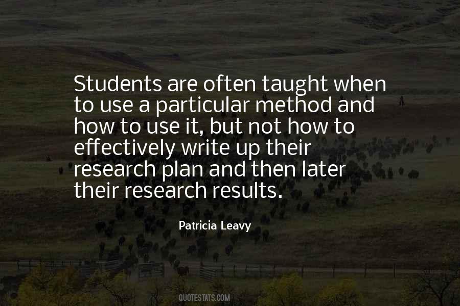 Patricia Leavy Quotes #1532869