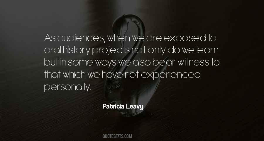 Patricia Leavy Quotes #832735