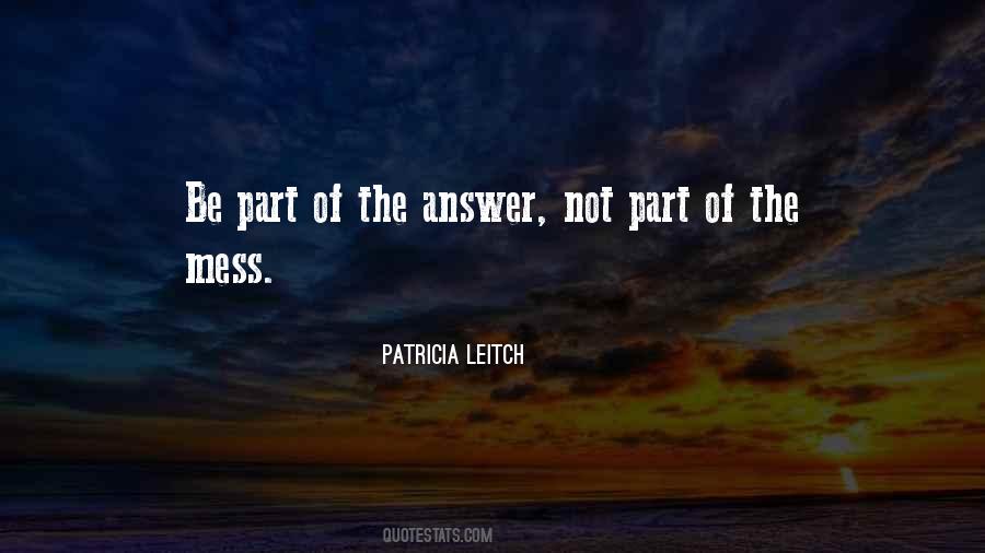 Patricia Leitch Quotes #1179163
