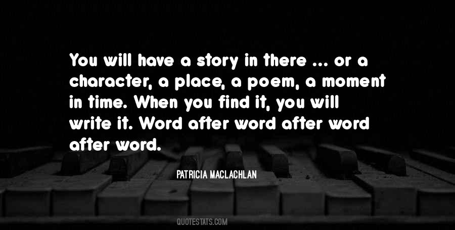 Patricia MacLachlan Quotes #639237