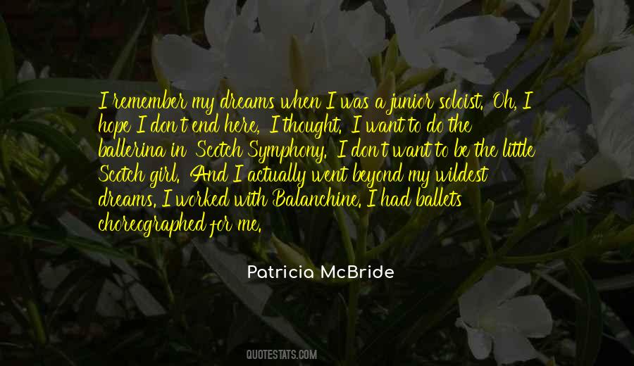 Patricia McBride Quotes #314275