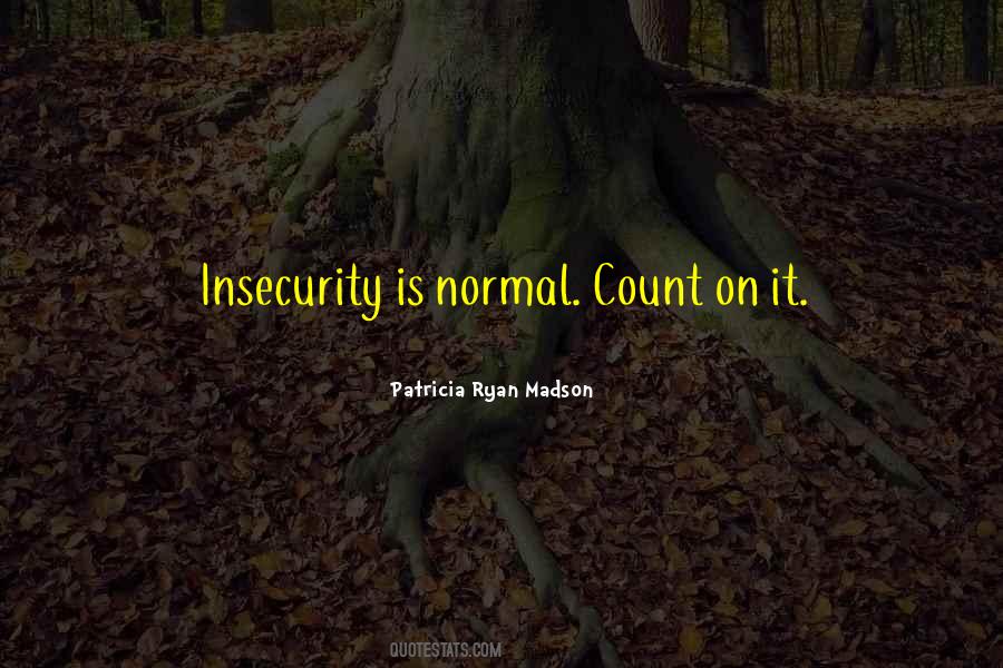 Patricia Ryan Madson Quotes #1423955