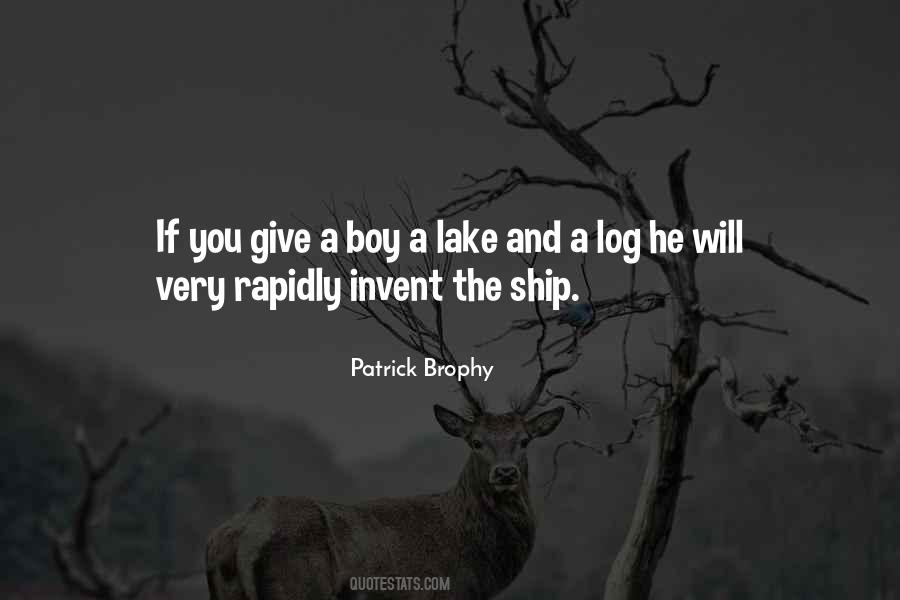 Patrick Brophy Quotes #890677 Patrick Brophy Quotes #890677