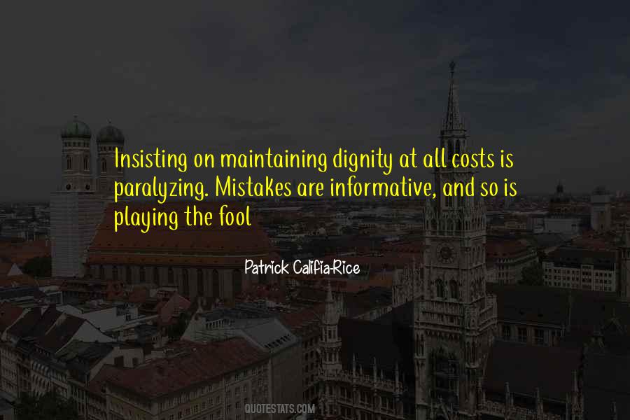 Patrick Califia-Rice Quotes #1103475