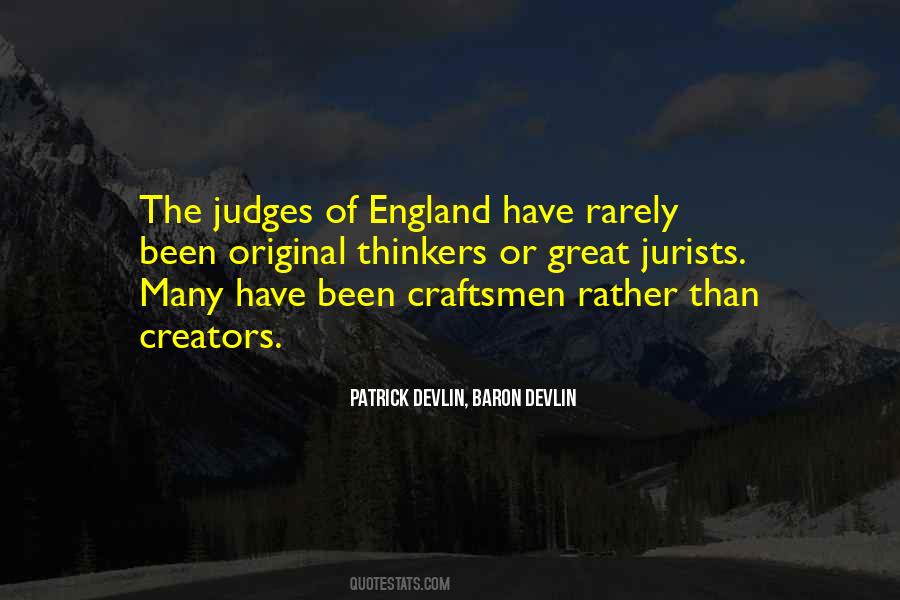 Patrick Devlin, Baron Devlin Quotes #922523