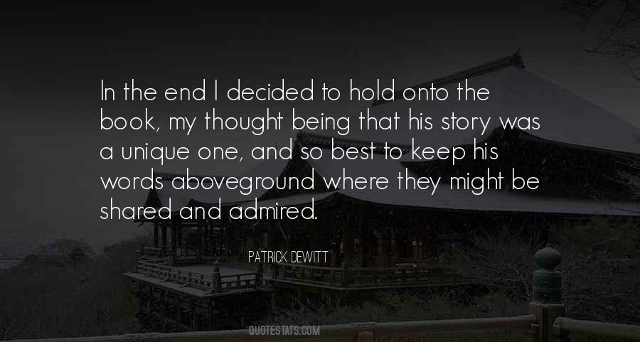 Patrick DeWitt Quotes #1608925