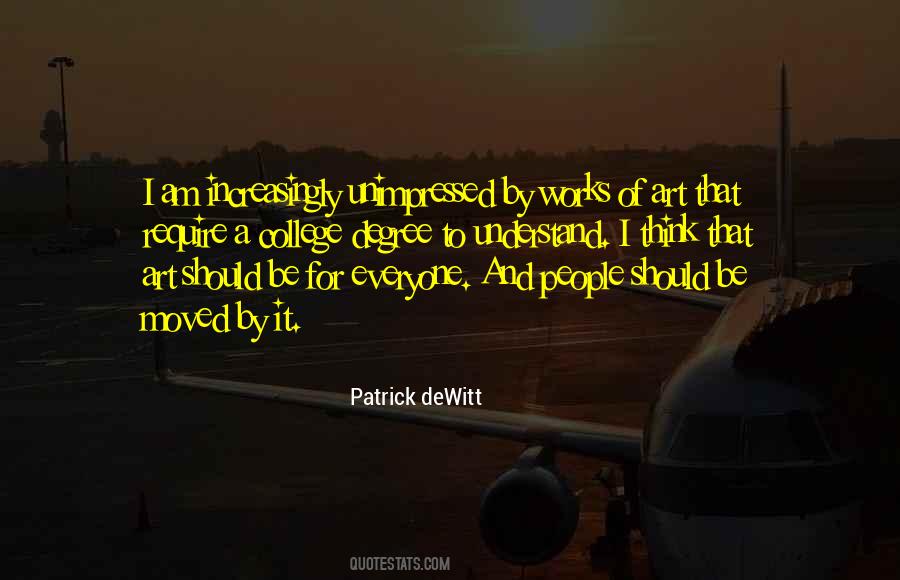 Patrick DeWitt Quotes #816182