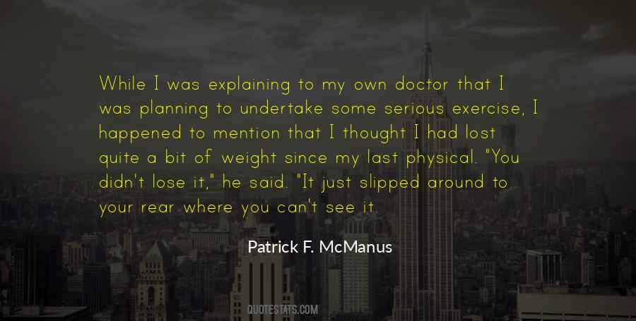 Patrick F. McManus Quotes #970214