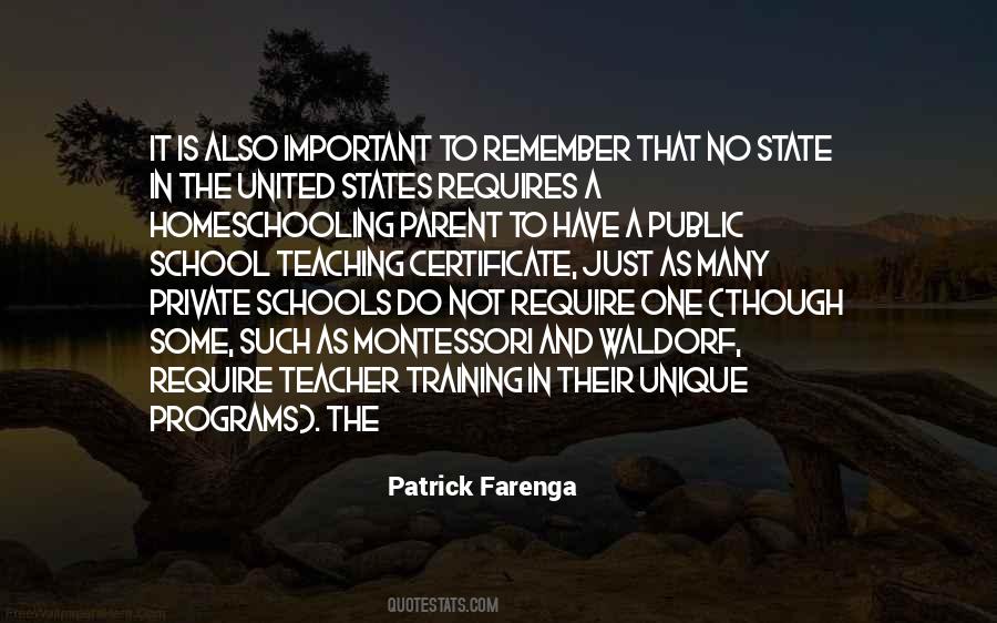 Patrick Farenga Quotes #504870