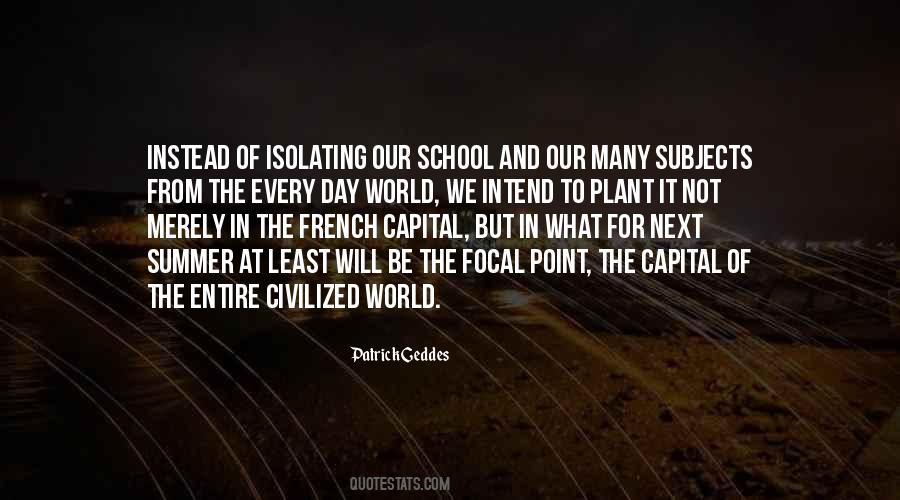 Patrick Geddes Quotes #711938