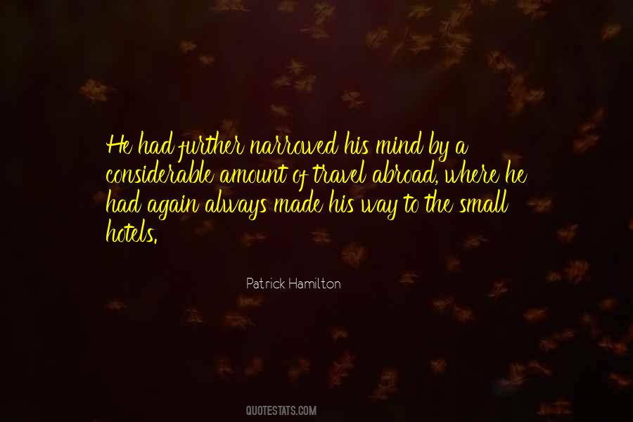 Patrick Hamilton Quotes #1559509