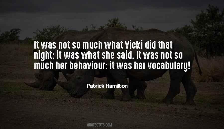 Patrick Hamilton Quotes #895724