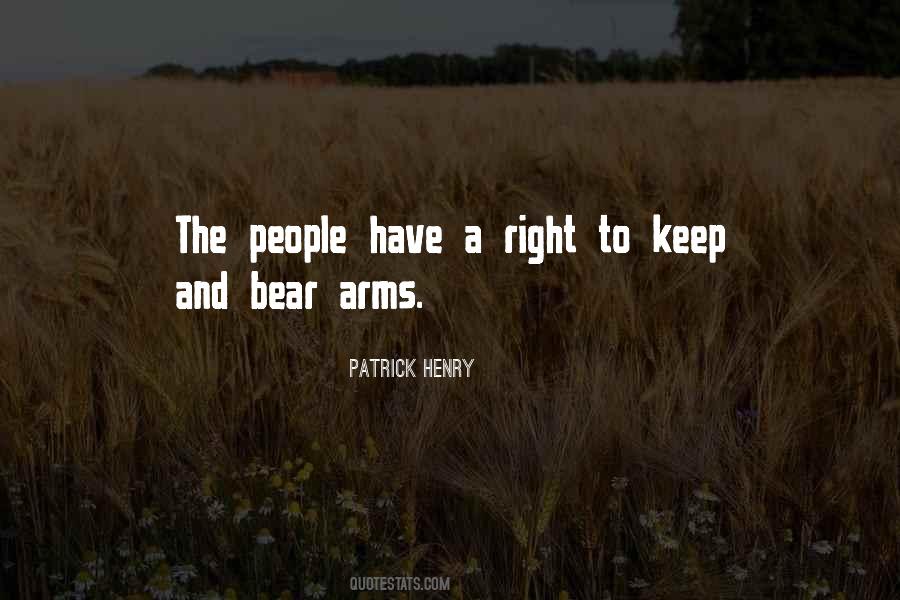 Patrick Henry Quotes #414605