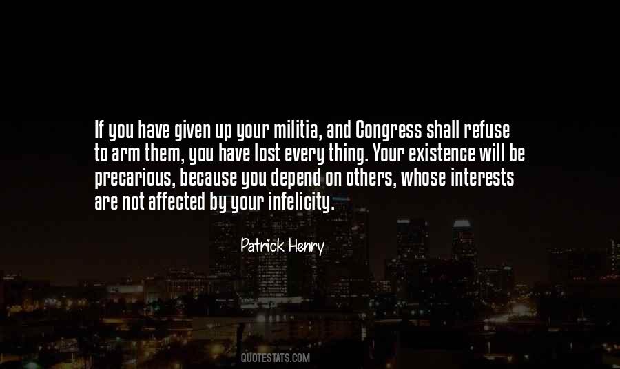 Patrick Henry Quotes #419459