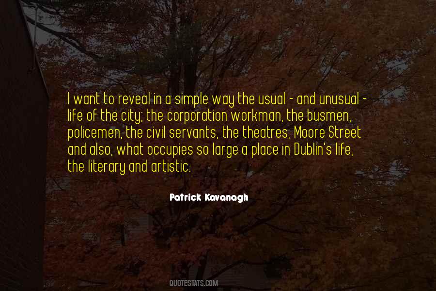 Patrick Kavanagh Quotes #435972