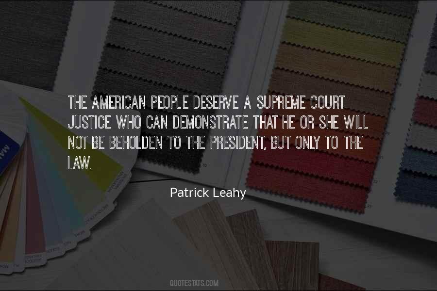 Patrick Leahy Quotes #1772983