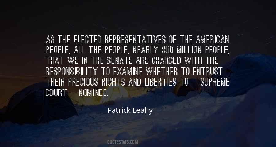 Patrick Leahy Quotes #1862031