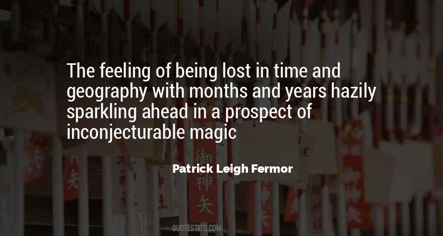 Patrick Leigh Fermor Quotes #607105