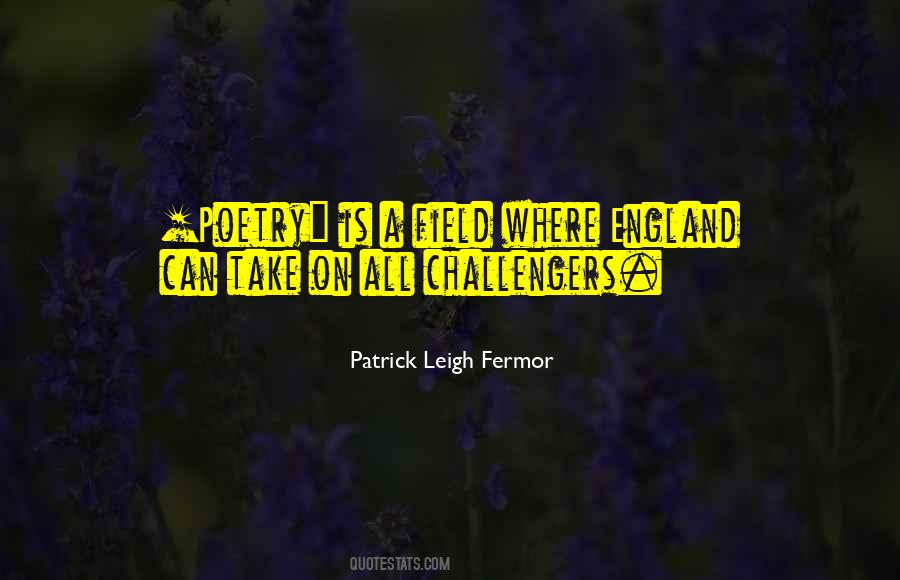 Patrick Leigh Fermor Quotes #637026