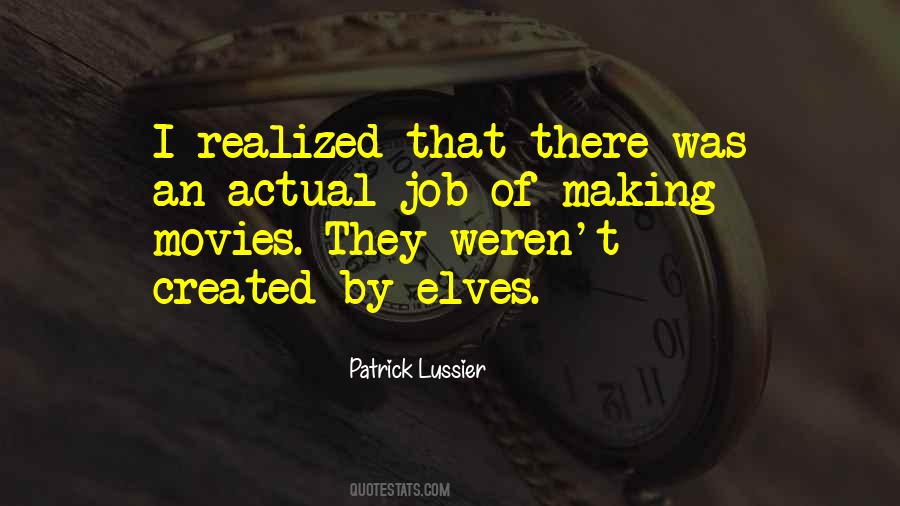 Patrick Lussier Quotes #921184