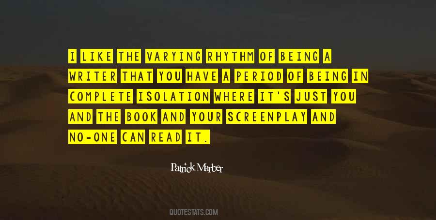 Patrick Marber Quotes #1731631