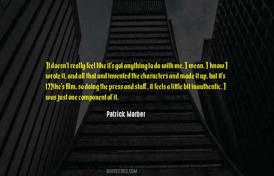 Patrick Marber Quotes #33357