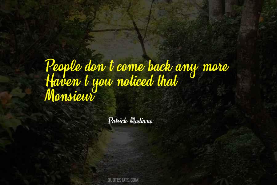 Patrick Modiano Quotes #1417264