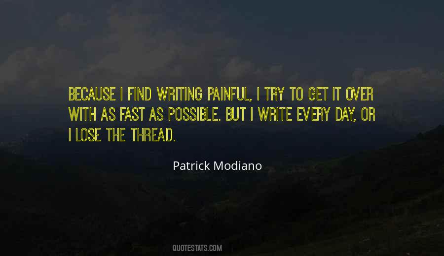 Patrick Modiano Quotes #381826