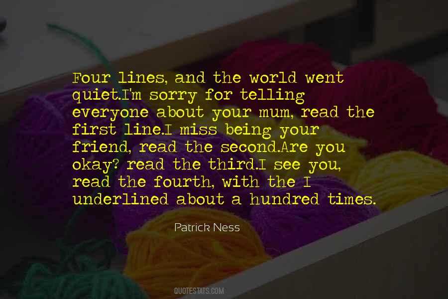 Patrick Ness Quotes #1855784
