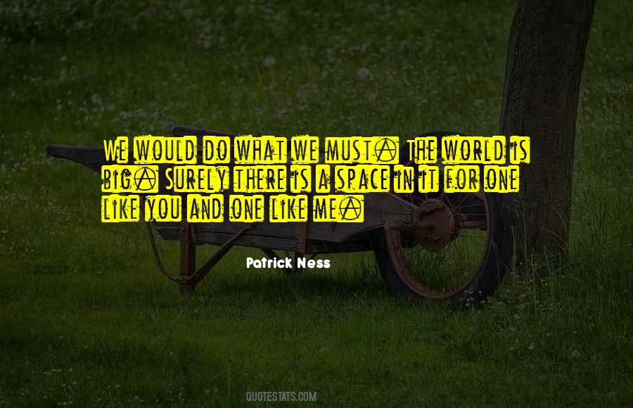 Patrick Ness Quotes #295576