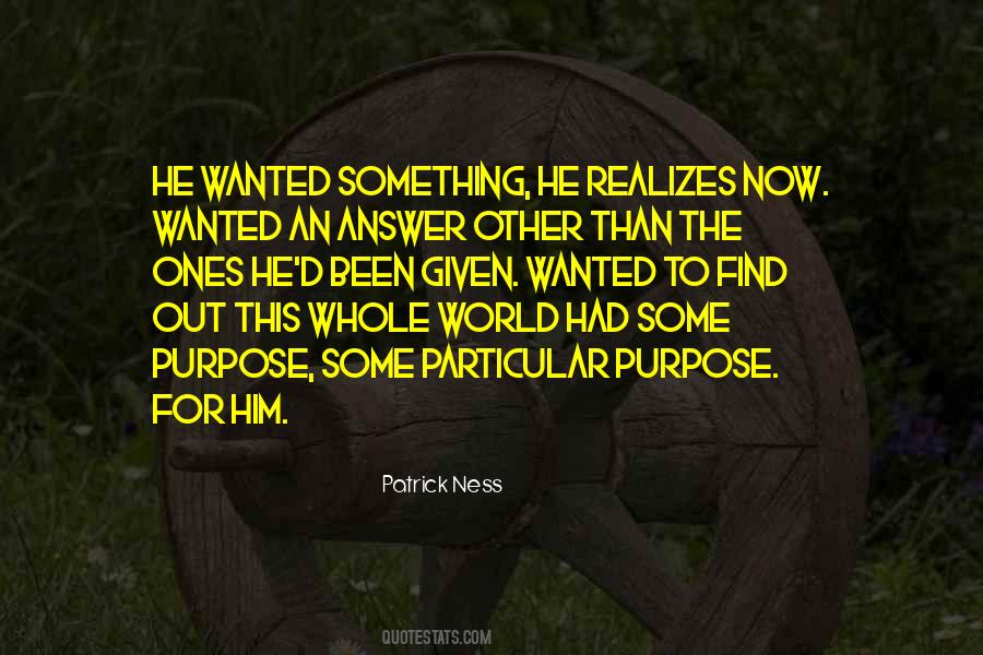 Patrick Ness Quotes #885042