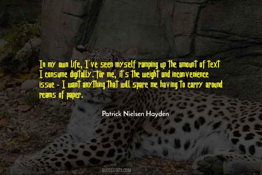Patrick Nielsen Hayden Quotes #68086