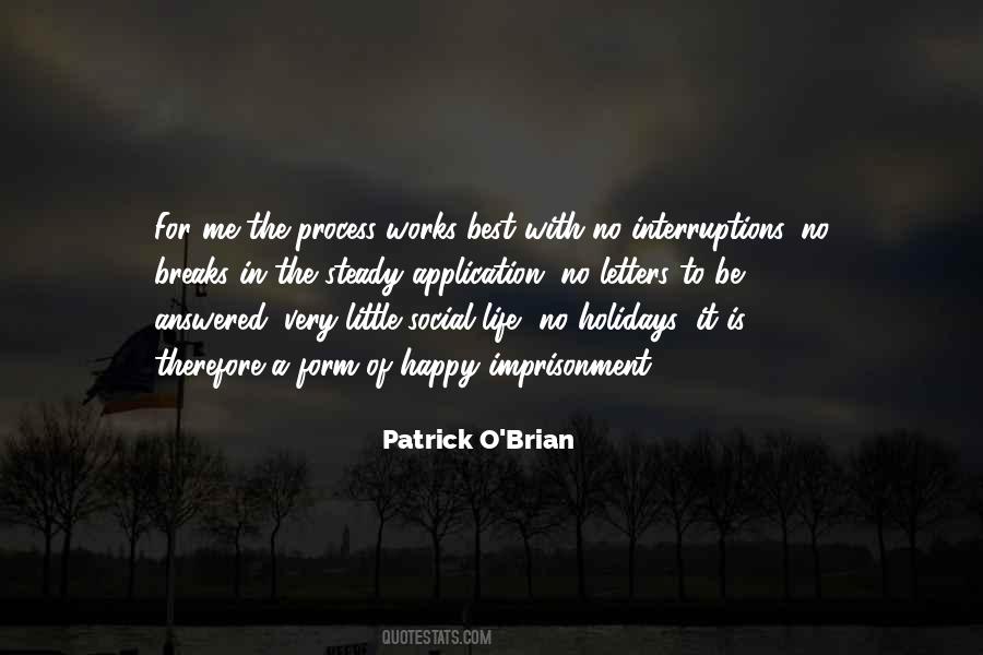 Patrick O'Brian Quotes #1836931
