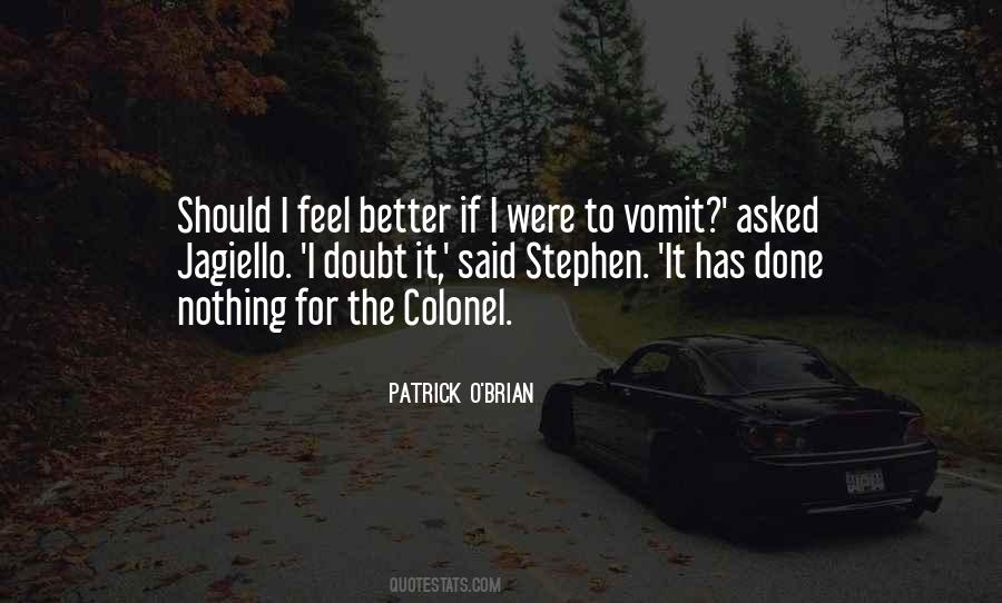 Patrick O'Brian Quotes #237435