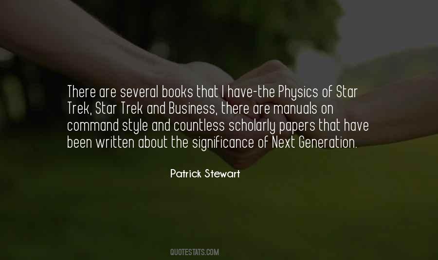 Patrick Stewart Quotes #1108289