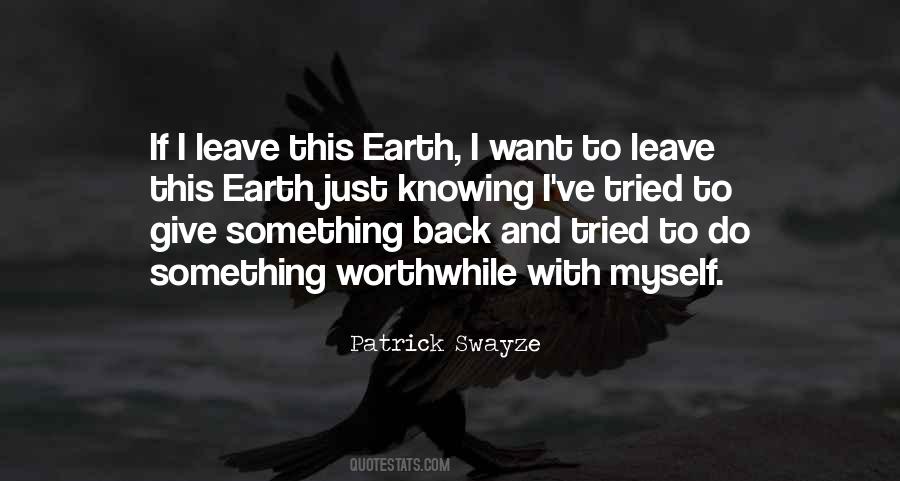 Patrick Swayze Quotes #172258