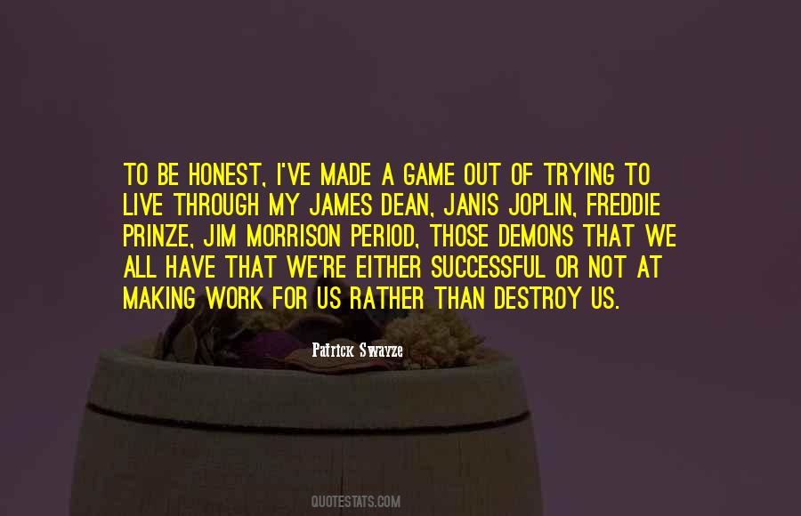 Patrick Swayze Quotes #291743
